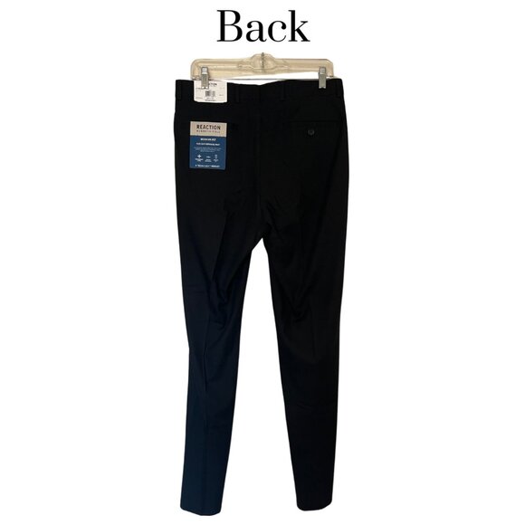 NWT Reaction Kenneth Cole Modern fit flex suit separate pant Techni-Cole 32 x 34 - Picture 2 of 8